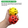 DAWRIS 3PCS Moon Ball Space Ball, Highly Elastic Moonball 70mm