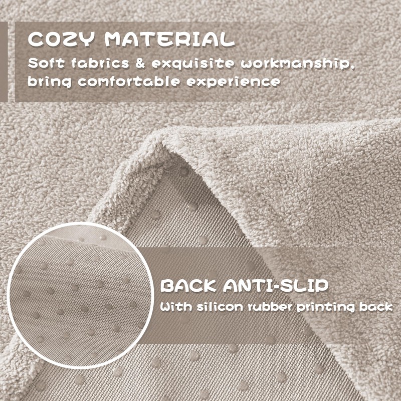 MYSKY HOME Couch Cover Sofa Covers for 3 Cushion Couch,