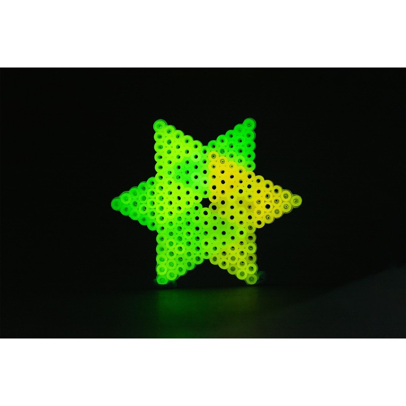 3000 Glow In The Dark Iron On Beads Set