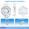 4 Inch Ceiling Fan LED Light Replacement, 18W 2200LM 3000K