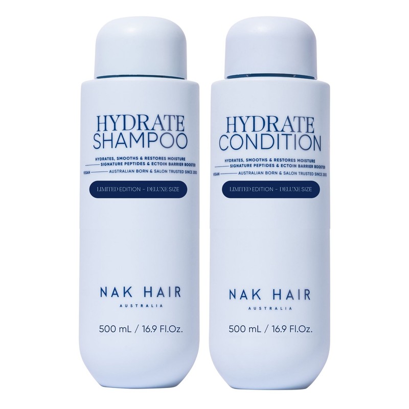 NAK Hair Limited Edition Hydrate Duo 500ml