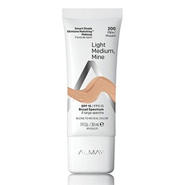 Almay Smart Shade - Maquillaje a juego, Light Medium, Mine, 29,57ml