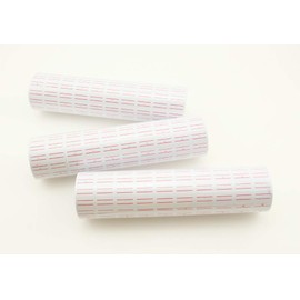 Olive-G Labeler, Price Tag, Seal, Price Display, Gavel, Red, Line, Discount, Common Compatible, 30 Pcs Hand Labeler