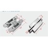 Hidden Door Hinges, Concealed Hinges, 180 Degree Swing Hinge, 2