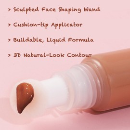 Sunnyvale Contour Stick With Cushion Applicator, Liquid Contour Wand, Cream Bronzer Concealer Stick Lightweight For A Naturally Sculpted Look, Buildable Formula, Vegan & Cruelty-free