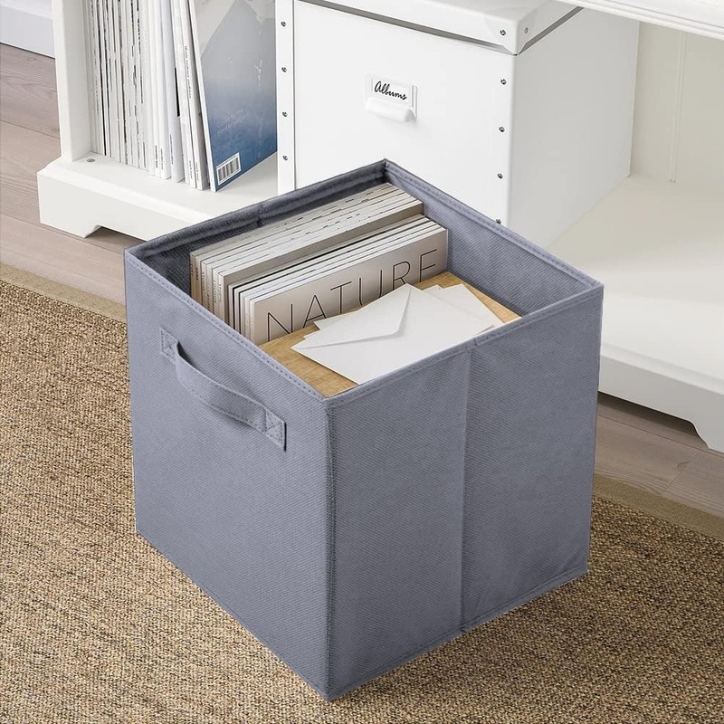 powerking Cube Storage Boxes, Foldable Fabric Storage Bins And Cloth