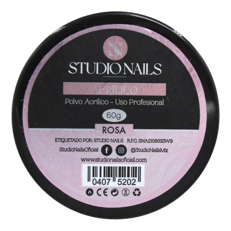 Studio Nails Acrilico Para Uñas. Color A Elegir. Studio Nails.