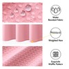 MIULEE Extra Long Waffle Weave Shower Curtain 84 Inch Long