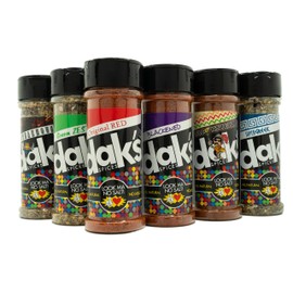 DAK's Spices 6 Pack Seasoning Blends | 100% Salt Free Spices | Premium & Healthy Seasoning | MSG Free, Preservative Free, Potassium Chloride Free | Low Carb & Keto Friendly | Perfect for Clean Eating & Adding Flavor | 1.5 oz