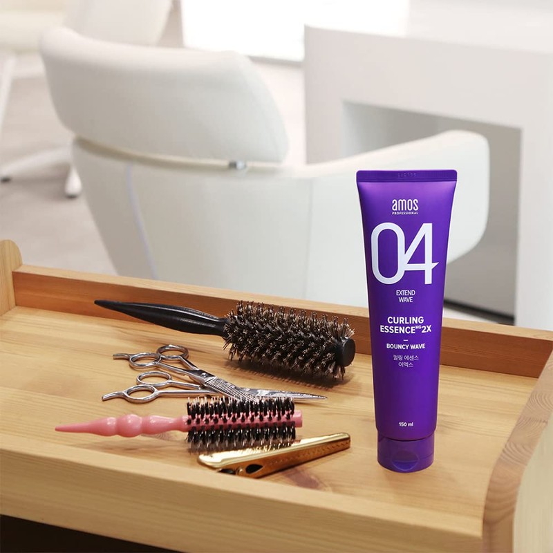 KOREAN HAIR CARE_ AMOS Professional Curling Essence 2x. 1EA(150ml, curl