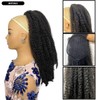 VAVANGA Marley Hair Ponytail Drawstring 18-inch Blonde Color Synthetic Braiding