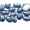 14x10mm Blue Sapphire Lite .LS Flat Back Oval Acrylic Rhinestones