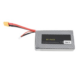 RC Car Lithium Battery 7.4V 5500mAh Remote Control Car Spare Parts with 35CXT60 Plug for 1/10 1/18 Scale RC Hobby