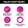 Tulip Puff Fabric Paint Metallic Finish , Permanent Craft Paint