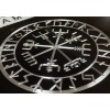 Diamond Etched Products Engraved Viking Runes Vegvisir Compass Car Tag