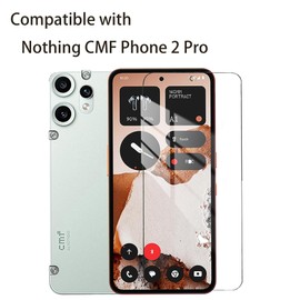GXLYFG 3 Pack Tempered Glass Screen Protectors for Nothing CMF Phone 2 Pro, Anti Scratch, Bubble Free, 9H Hardness