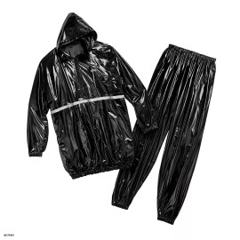 SPRI M/L Performance Sauna Suit Fit M/L Waist Size 30" to 38" Unisex Workout