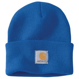 Carhartt Men's Knit Cuffed Beanie, Beacon Blue, One Size