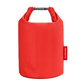 Roll'eat ® | 2.5L Waterproof Bag Eco Friendly BPA Free Insulated Wetness, Clothes or Items - Grab'n'Go Active, Red, Waterproof Bags