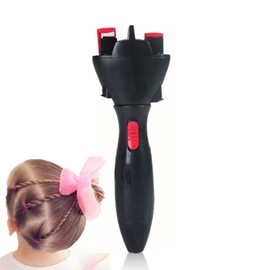 Ailgely Automatic Hair Braider, Electric Quick Hair Twister Machine, 360 Degree Rotation & One-Click Control, Smart Rollers Hair Braider Tool for Girl DIY Magic Hair Styling