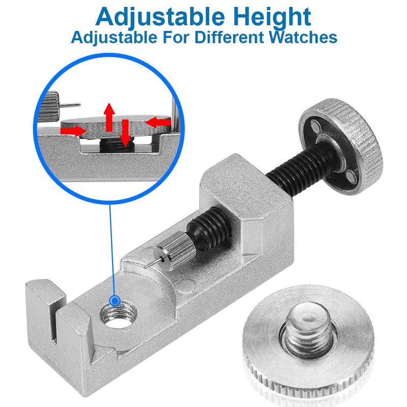 MMOBIEL Watch Strap Pin Remover Metal Adjustable Tool Kit for