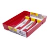 Glad Bandeja organizadora de cubiertos de plástico, soporte para cubiertos