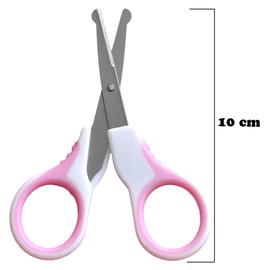 K-Pro Baby & Newborn Nail Care Set – Infant Grooming Kit with Scissors and File for Toddler (Pink)