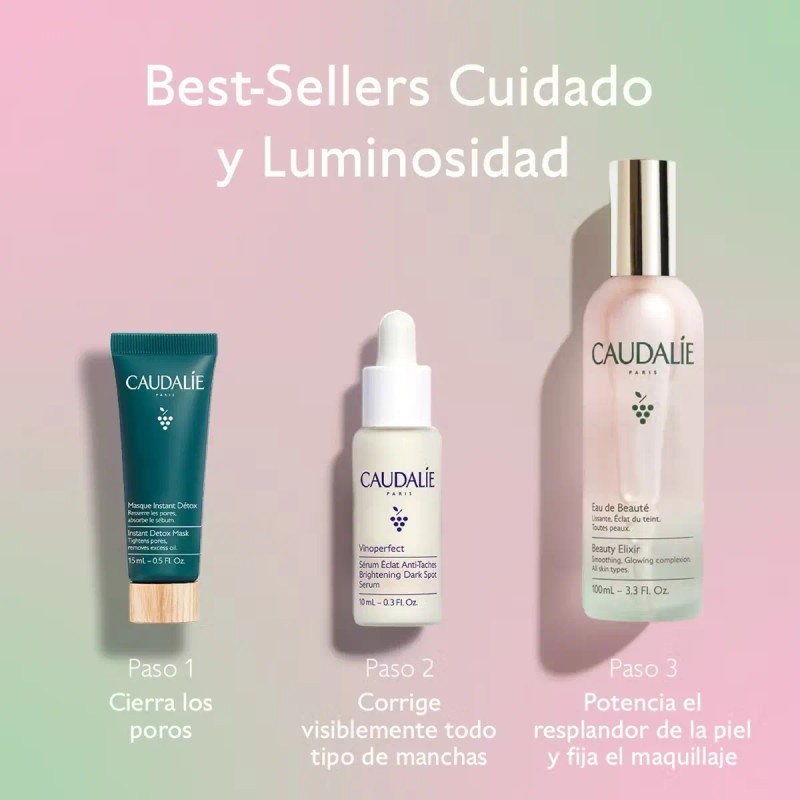 Caudalie Trío Best-sellers Cuidado Y Luminosidad