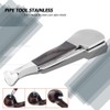 Wood Pipe 2Pcs Stainless Steel Pipe Tool 3 in 1