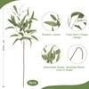 6PCS Realistic Faux Eucalyptus Leaves Branches for Tall Floor Vase