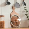 Stainless Steel Pot Lid and Cutting Board Rack for Kitchen