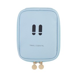 Small Toiletry Bag - Travel Makeup Organizer,Lightweight Multi-Compartment Storage Pouch, Space-Saving Travel Supplies for Camping Trip Business Trip Car