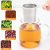 2Pack Tea Strainer, Stainless Steel Tea Infuser Basket Sitting in