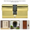 60mm Copper Dual Open Lock Cylinder Anti theft Door Lock