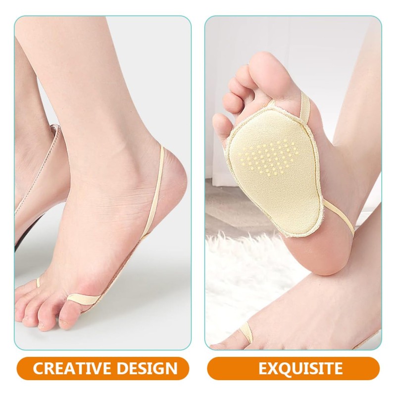 Baluue 5sets Forefoot Pads for Women Shoe Pads Comfortable High