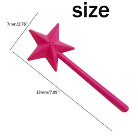 BAIYSFFG Salt and Pepper Shakers Set, Cute Stars Spice Dispenser with 3 Holes, Magic Fairy Wand Spice Set for Kitchen, Barbecue, Restaurant, Dining Table, Decoration, Christmas Party, Gifts