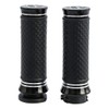 TCT-MOTORPARTS 1" Handlebar Hand Grip Fits for Harley Touring Street