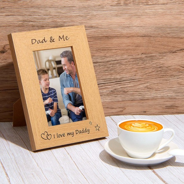 Photo Gifts for Dad 4 x 6 Inch I Love
