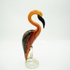 CRISTALICA Glasfigur Storch Höhe ca. 30cm Bunt Handarbeit