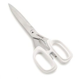 Arcos Serie Prochef - Küchenschere - Klinge Edelstahl 220 mm - HandGriff Polypropylen Farbe Weiße