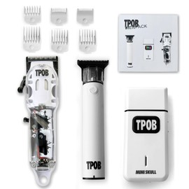 TPOB Slime 2 Professional Hair Clippers Collection (White Pack)