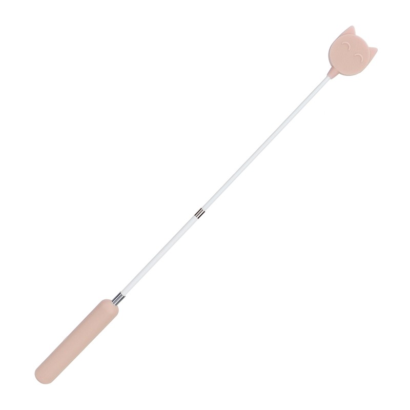 Dog Teaser Stick Extendable Interactive Silicone Handle Puppy Flirt Pole