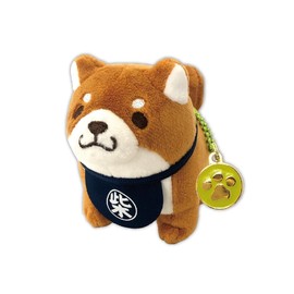 SK Japan Perfect World Tokyo Chugoku Mochishiba Plush Ball Chain Mascot Keychain Dog ** Free