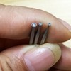 Luo ke 3 Pcs Round Cup Burr, 3/32'' Shank Wire