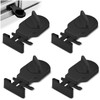 LELE LIFE Sliding Window Locks, Security Window Lock Adjustable Iron