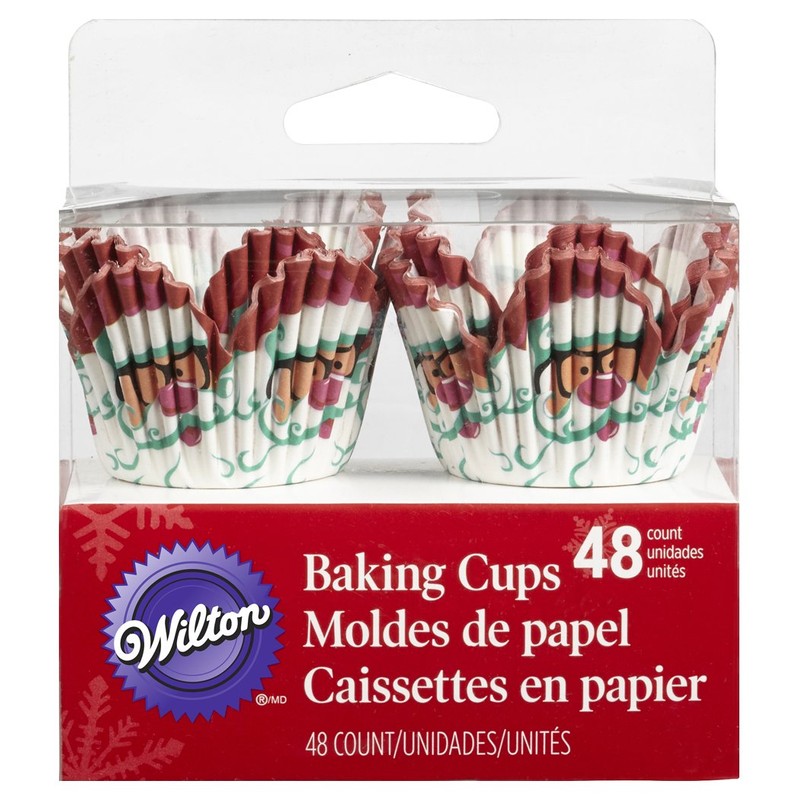 Wilton Weihnachten Santa Mini Petal Cup Set
