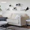 RICHER HOUSE 5 Set White Floating Shelves, Wall Mounted Shelves