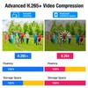 TOWODE 4CH Security Camera System 1080P 4-Channel Hybrid 5-in-1 DVR