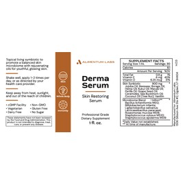 Cleansing & Detoxification, Hair, Skin & Nail Health, Immune Support Derma Serum - 1 fl. oz. - Skin Rebalancer (formerly known as Derma Colonizer)