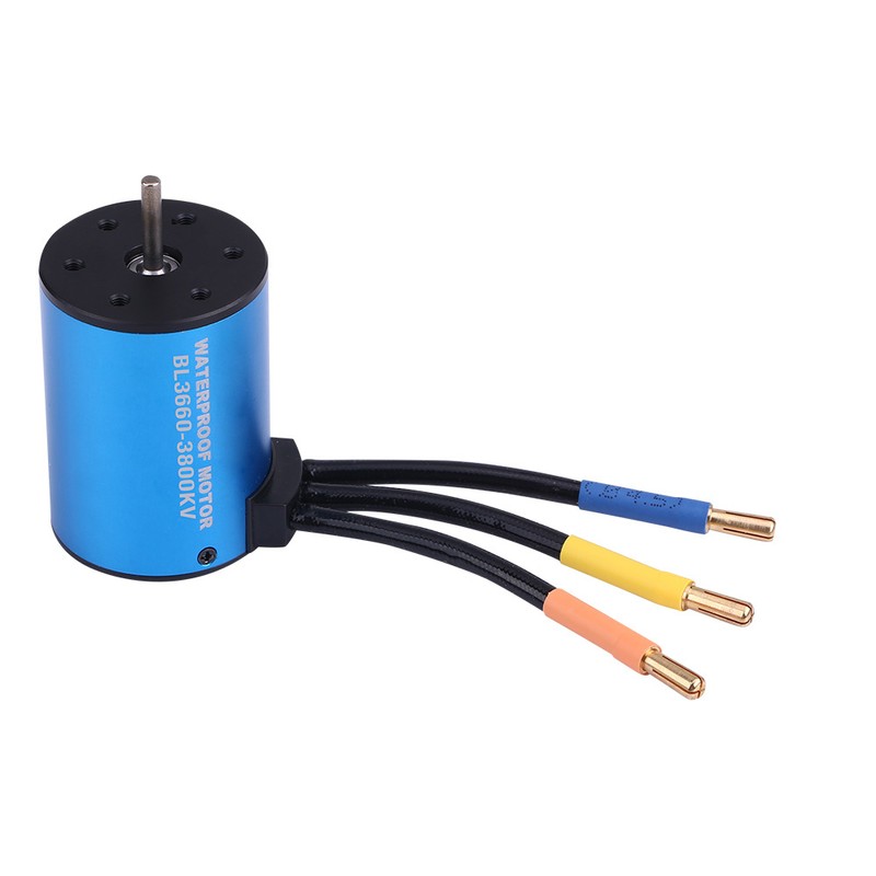 Rcharlance 3660 3800KV Brushless Motor for 1/8 1/10 RC Remote
